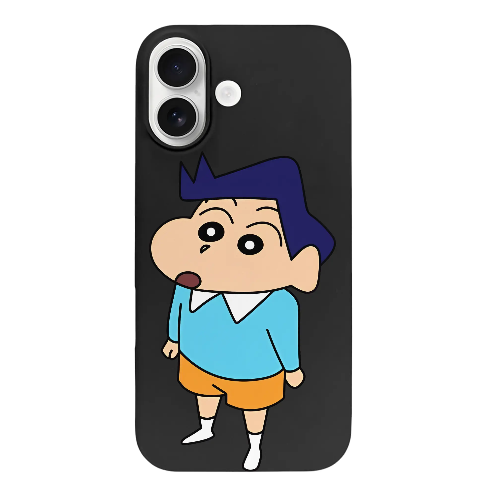 クレヨンしんちゃん グッズ 風間 とおる - iPhone 17 シリーズ シリコンケース 薄型 耐衝撃 指紋防止 ソフトタッチカバー 精密フィット 傷防止 保護ケース iPhone 17/17 Air/17 Pro/17 Pro Max 対応